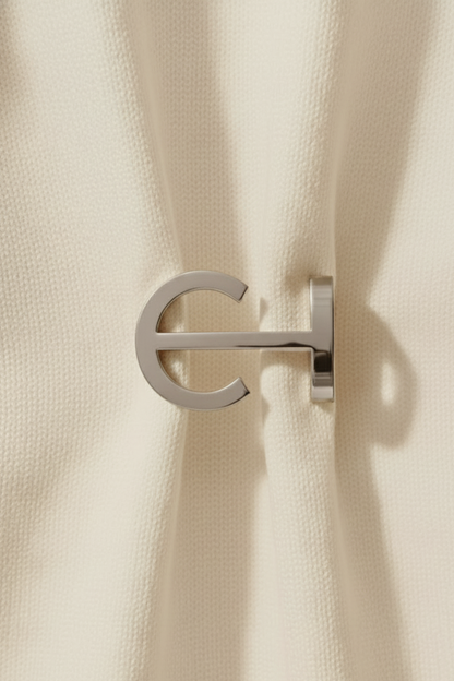 Silver Belt Buckele polished finish